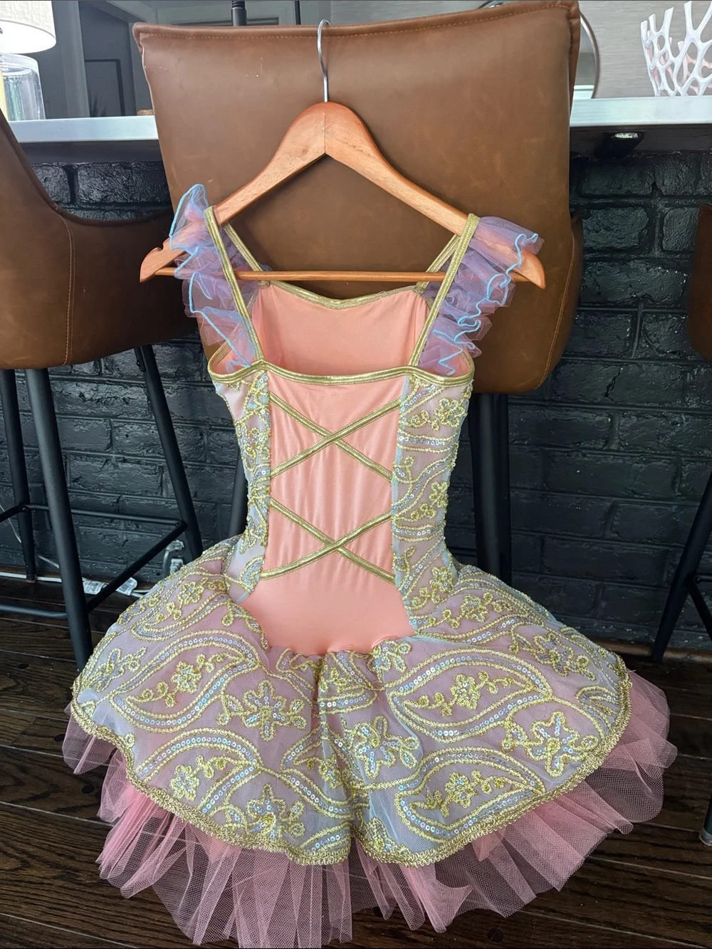 Girls Dance of The Sugarplum Fairy Dance Dress Costume